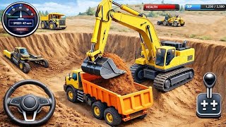 OUT OF CONTROL Construction Machines - Real Simulator Excavator with Truck 3D - Android Gameplay screenshot 5