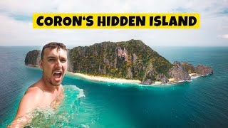 EXPLORING BLACK ISLAND: Coron's Best Kept Secret! Philippines 🇵🇭