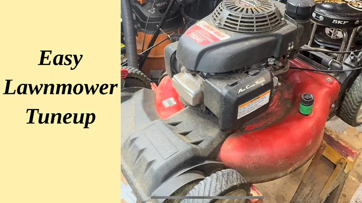 Troy-bilt Lawnmower honda oil change and general tuneup