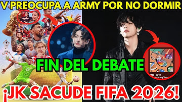 JUNGKOOK ES IMAGEN DEL MUNDIAL 2026,ACABA CON LOS RUMORES🔥V Y SU EXTRAÑA TRADICIÓN PREOCUPA A TODOS😭