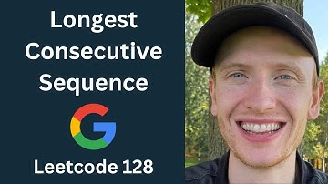 Longest Consecutive Sequence - Leetcode 128 - Hashmaps & Sets (Python)