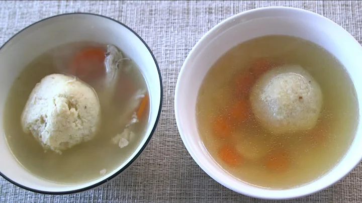 A Grandma and a Chef Make Chicken Soup with Matzah...