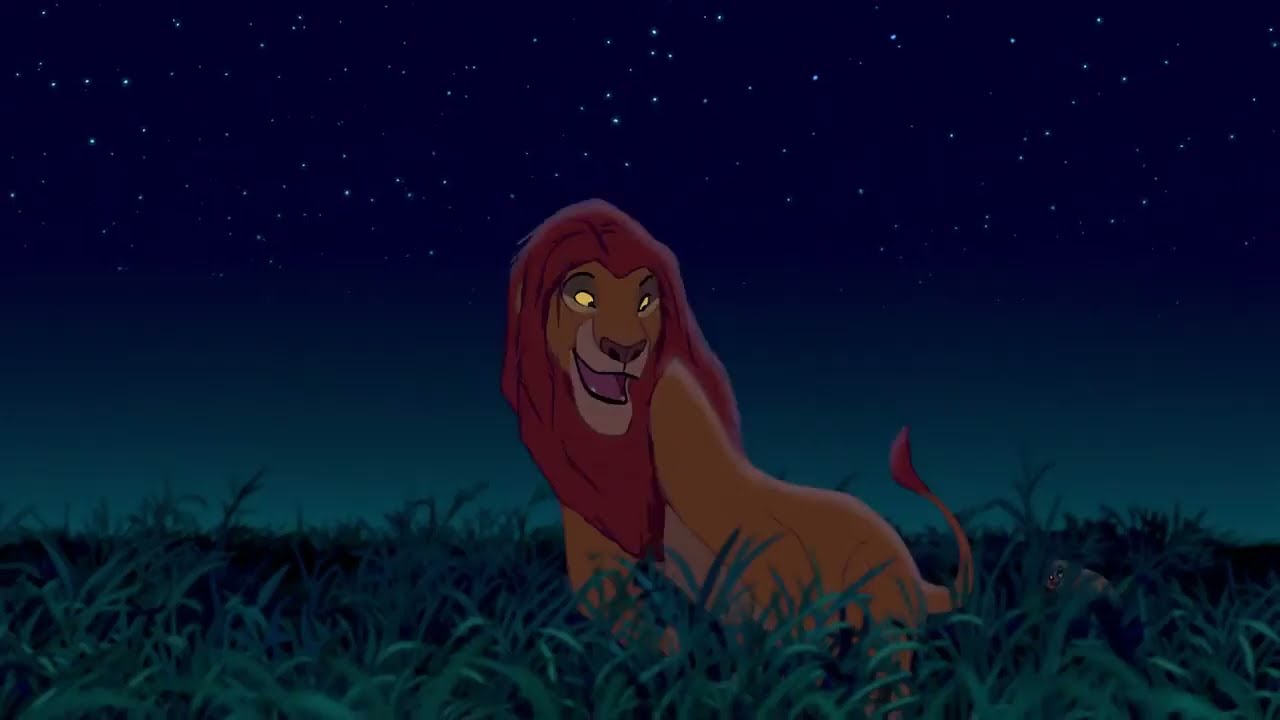 The Lion King (1994) [4K]  look at the stars