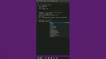 Create video recorder with python #python #shorts