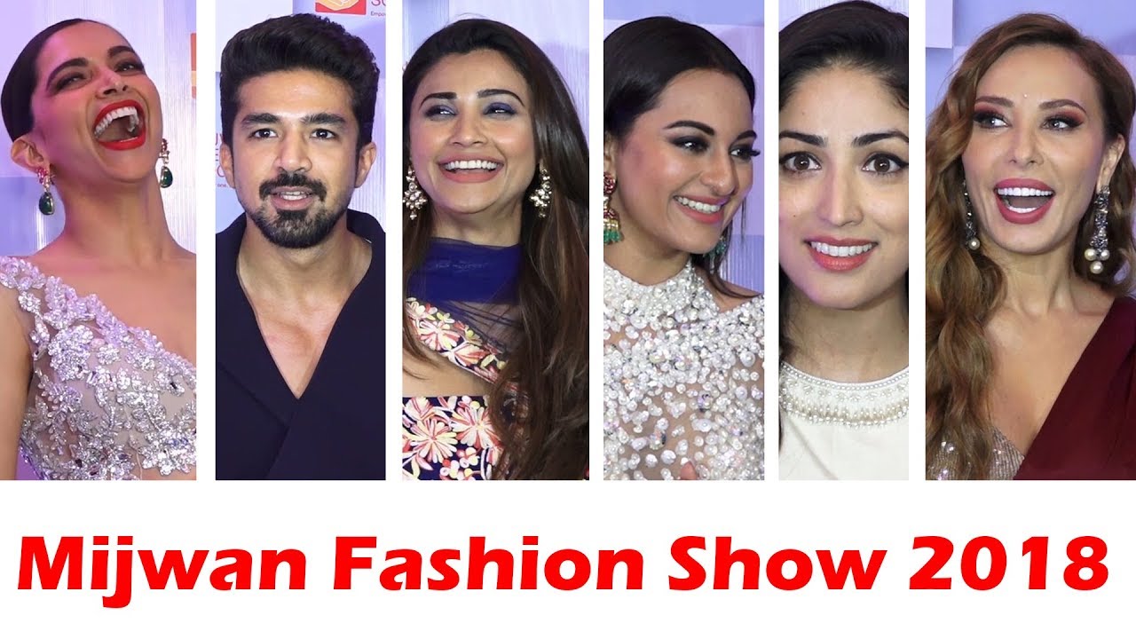 Mijwan 2018 Fashion Show | Red Carpet | Ranbir, Deepika, Sonakshi, Mouni Roy