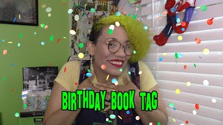 Birthday Book Tag