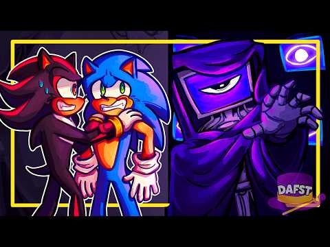 SONIC y SHADOW enfrentan al DOCTOR SAWYER de ¡POPPY PLAYTIME!