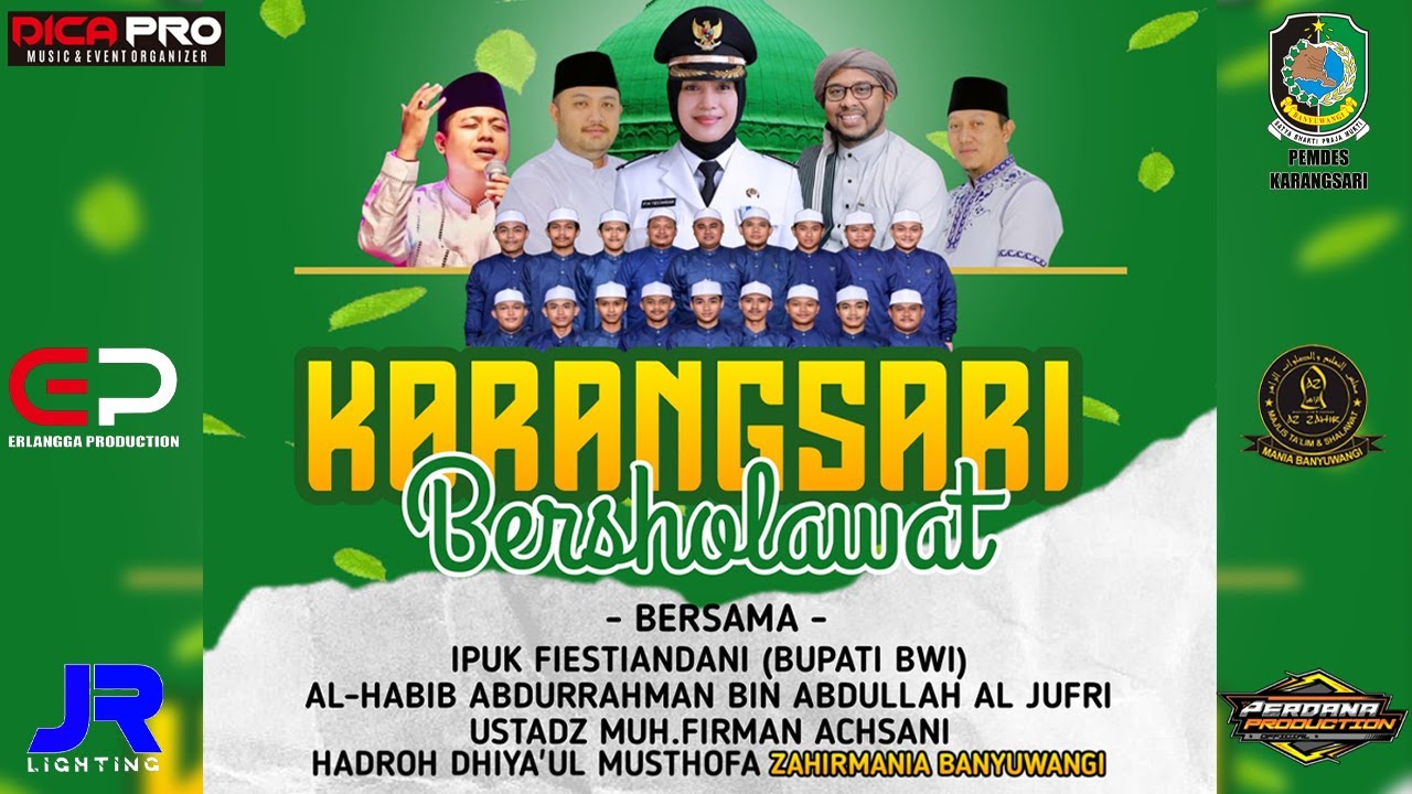 KARANGSARI BERSHOLAWAT BERSAMA ZAHIR MANIA BANYUWANGI