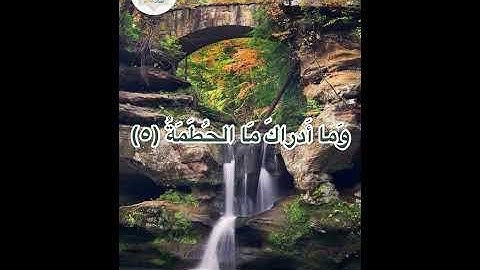 سورة الهُمزة بصوت هزاع البلوشي 🌹