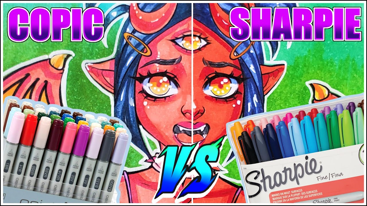 Ohuhu Brush Markers Vs Caliart Brush Markers