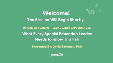 Session 1 | Informed & Ahead | Legal Landscape Changes