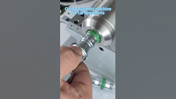 O ring assembly machine