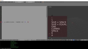 Blender/Python Exercise 16.2 - 3D Mandelbrot set