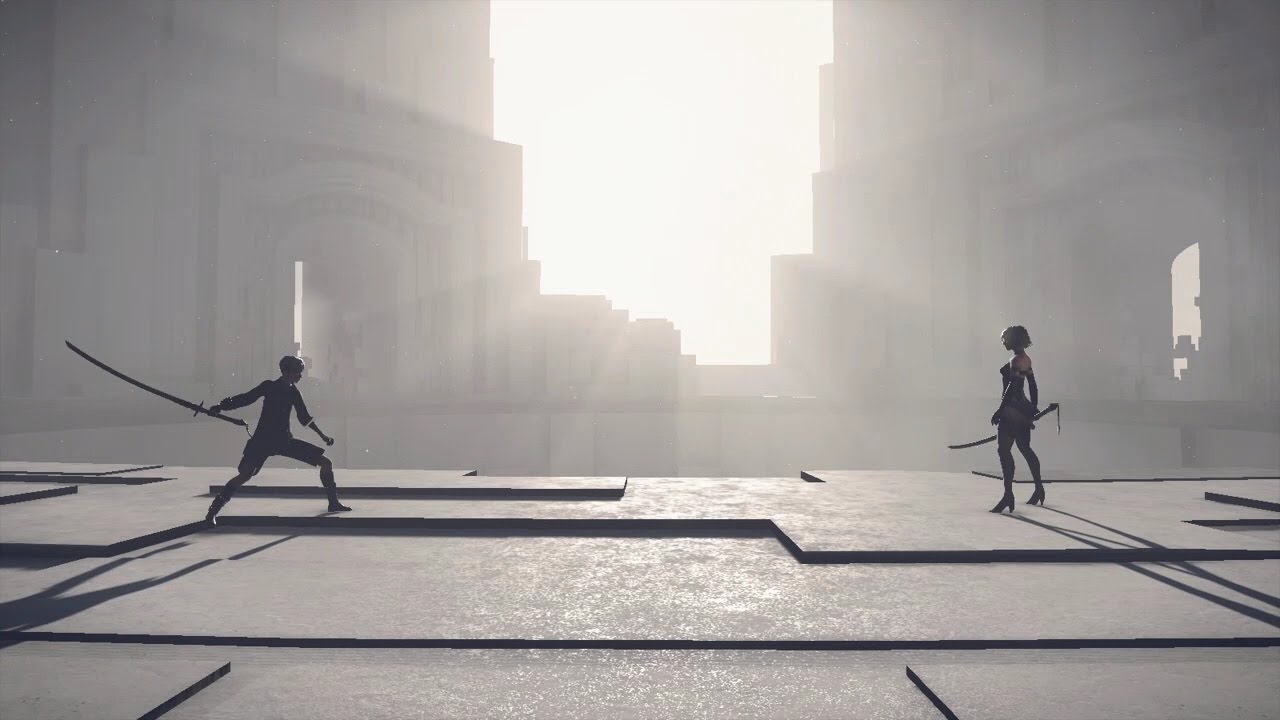 NieR: Automata | 9S and A2 Story 11: A2's Last Fight - YouTube