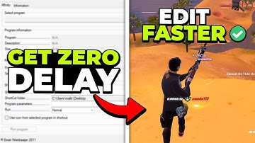 How PROS Get ZERO INPUT DELAY In Fortnite! (Lower Latency)