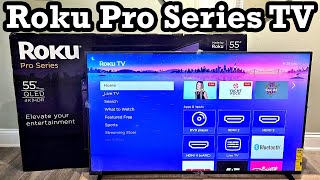 Roku Pro Series 4K HDR QLED Smart TV 55