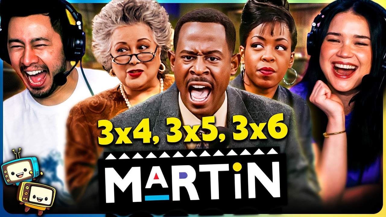 MARTIN (1994) 3x4, 3x5 & 3x6 Reaction! | First Time Watch | Martin Lawrence w/ Jaby Koay