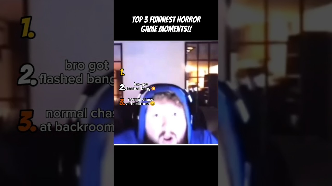 Top 3 Funniest Horror Game moments!! 
