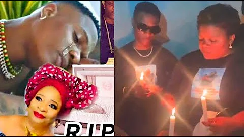 Tears! Watch WizKid’s Touching Tribute to His Late Mother in a Candlelight Procession