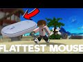 I Played Bedwars With The FLATTEST Mouse