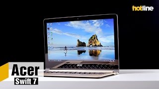 Acer Swift 7 — обзор сверхтонкого ноутбука
