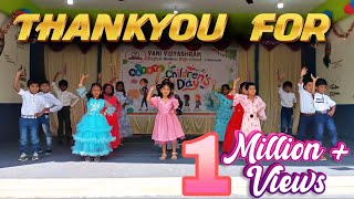 Children's day celebration|2022-23|1st class students dance| VANI VIDYASHRAM HIGH SCHOOL | PALAMANER