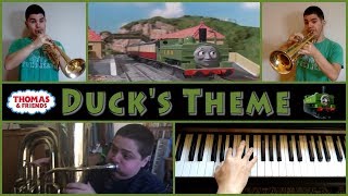 Thomas and Friends - Duck's Theme (Trumpet, piano and tuba cover)