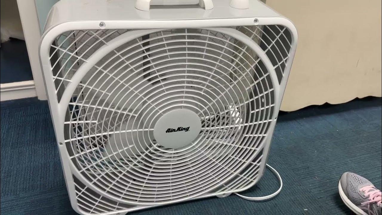 Air King 9723 20 Inch 3 Speed Box Fan Review YouTube