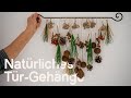 DIY Tür/Wand-Gehänge: Perfekte Dekoration für eine weihnachtliche Atmosphäre im Eingangsbereich! 🕯️🎄