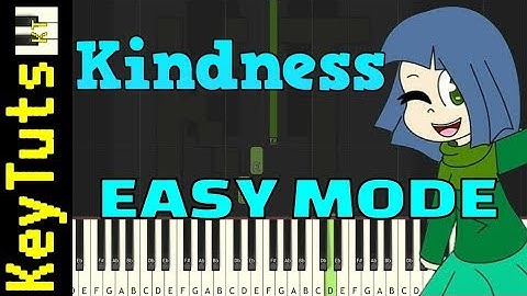 Learn to Play Kindness from Glitchtale (Undertale AU) - Easy Mode