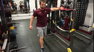 Split Stance Lateral Raise Neutral Rebound Shock Triphasic Peaking