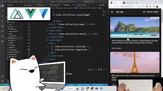ASMR Coding - Nuxt3 + Vue3 + Vuetify3 Learning with data fetching - No Talking