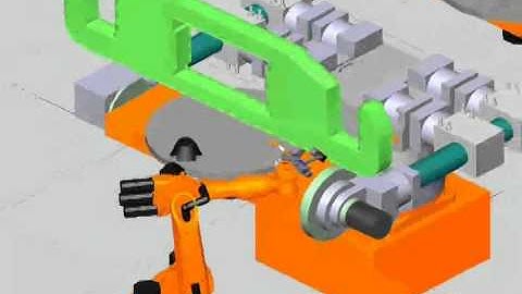 BNSF Project Animation for Robot Automation by Vector Automation Technologies Inc.