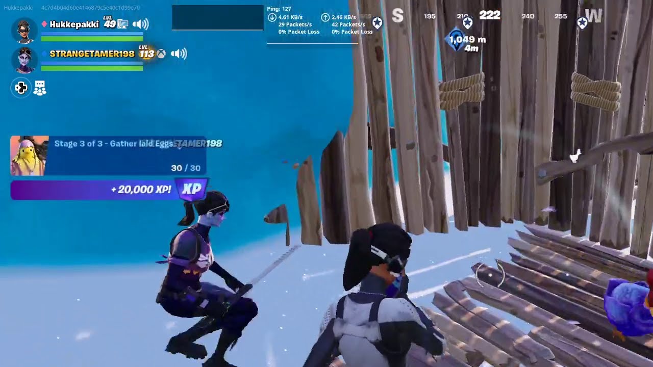 Fortnite Chapter 4 Season 2 Gather Laid Eggs