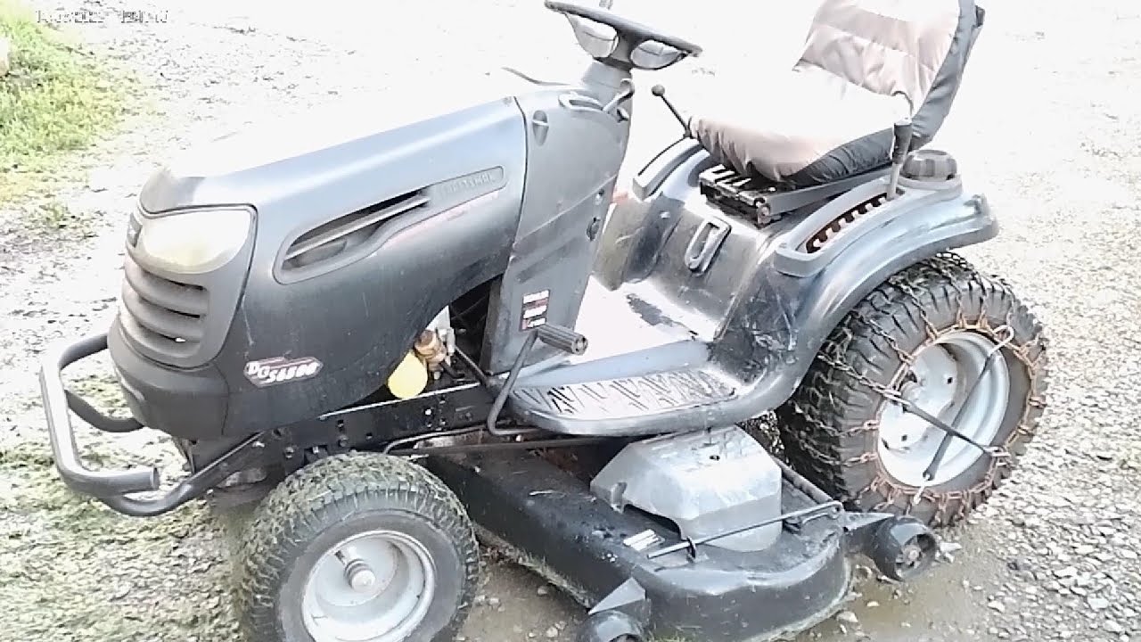 Craftsman DGS6500 #craftsman #садовыйтрактор #газонокосилка #kohler