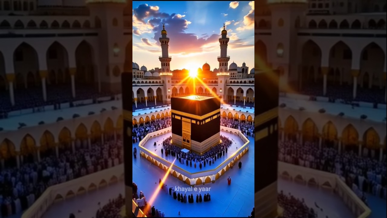 Ya rabe Mustafa tu mujhe islamic emotional videos Khana e kaba videos #islamicstatus #islamic