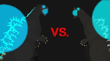 Heisei Godzilla vs. Godzilla Final Wars || Stick Nodes Pro Animations