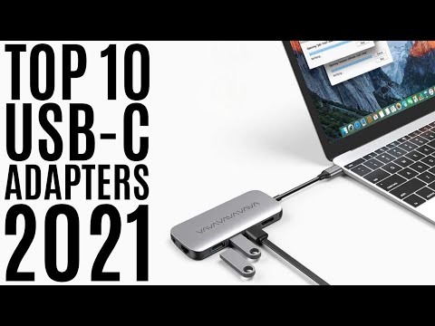 Top 10: Best Usb C Hubs for 2021 / USB C Adapter, 4K HDMI, VGA, USB 3.0, 2.0 for MacBook Pro, Air