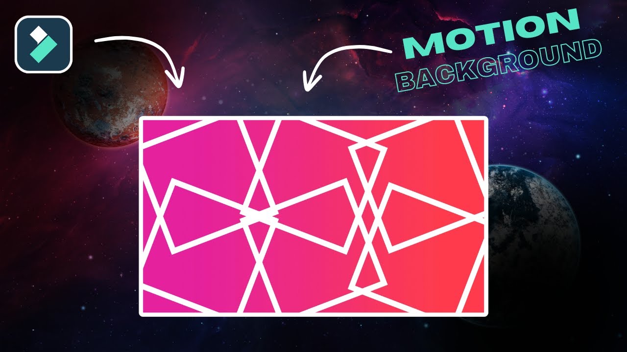 Create Stunning Motion Backgrounds with Filmora 13 ! - YouTube