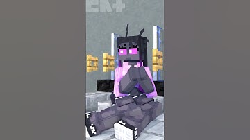 Zombette did a backflip... - Minecraft Animation #shorts