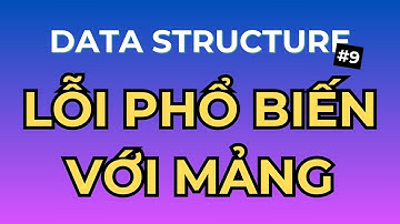 1 Lỗi Phổ Biến Mà Người Mới Hay Gặp Khi Dùng Mảng - Series Cấu Trúc Dữ Liệu Tập 9 | Ngồi Ngẫm Code