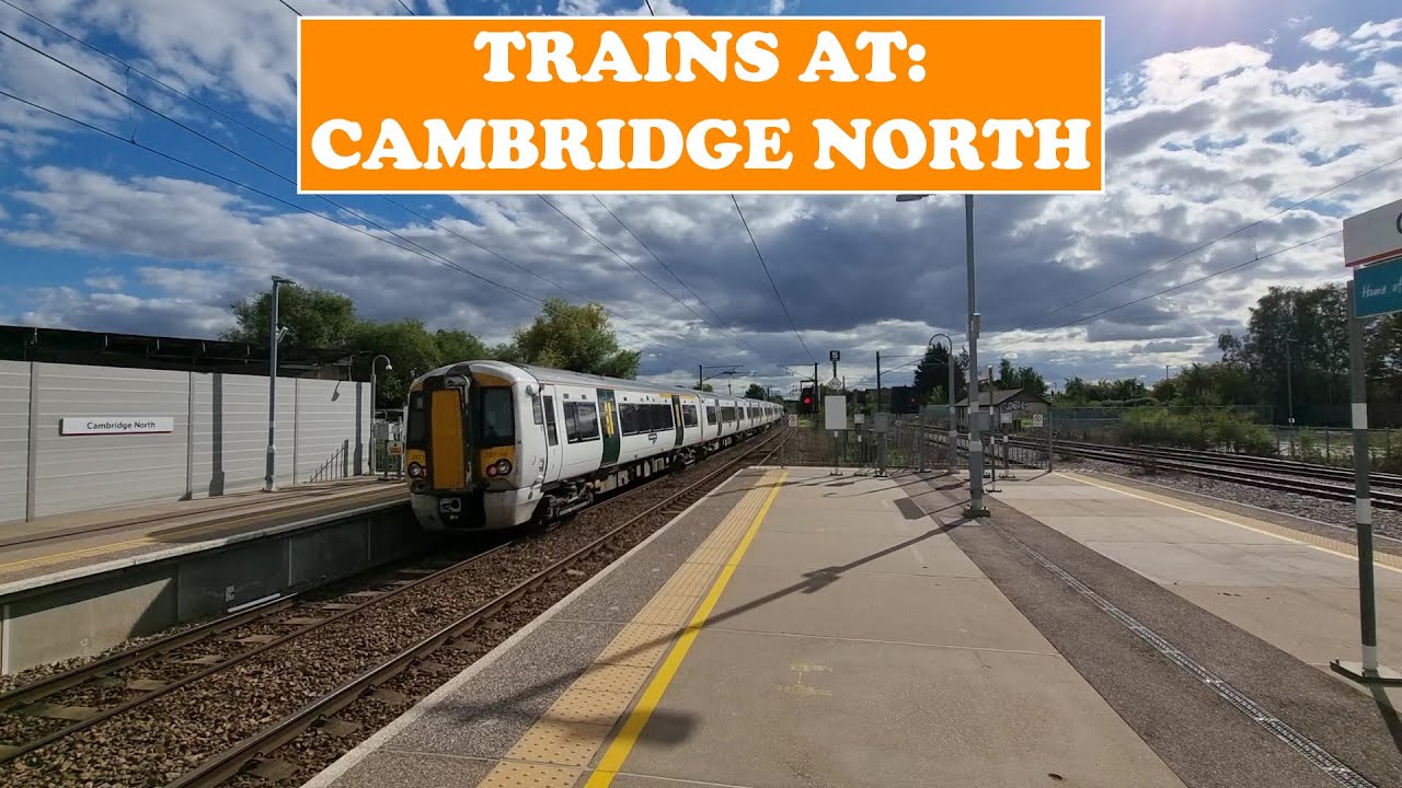 Trains at Cambridge North (16/09/22)
