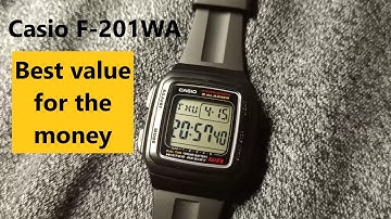 Casio F-201WA  - ONE OF THE GREATEST WATCHES EVER