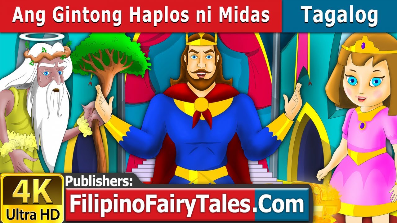 Ang Gintong Haplos ni Midas | King Midas Touch in Filipino | 