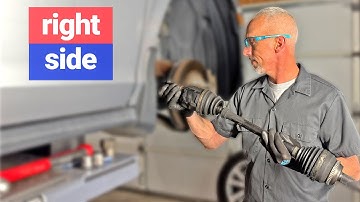 het geheim om een ​​vastzittende aandrijfas te verwijderen