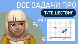 картинка: ПУТЕШЕСТВИЯ / все 5 заданий из ОГЭ