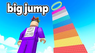 Roblox I Jump 1000ft BUT It Gets HARDER