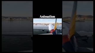 Animation VS Real life. Asiana airlines 214 #aviation #plane #crash #asiana #214#Animation