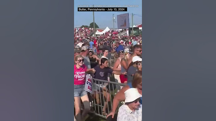 Crowd Flees After Trump Shot in Ear at Pennsylvania Rally