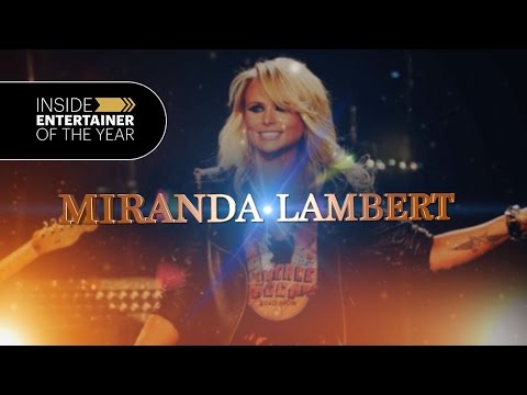 miranda lambert  acm entertainer   year youtube